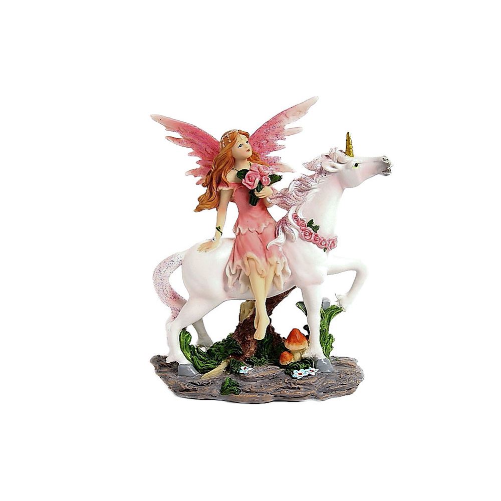 Fatina dei fiori con unicorno